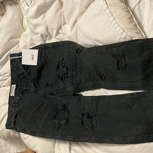 ONE TEASPOON Awesome Baggies Distressed Tapered Relaxed Fit Jean sz 26 - Picture 4 of 5